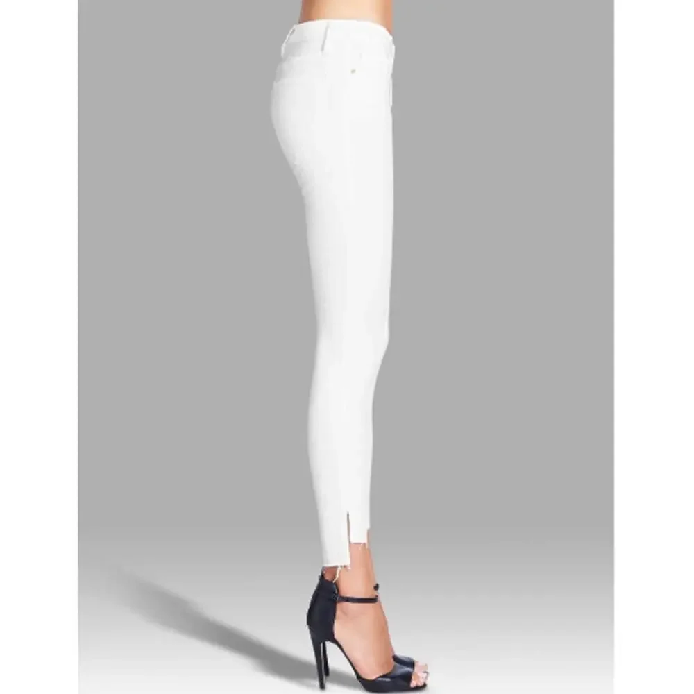 New ~ FRAME ~  Le Skinny De Jeanne Raw Stagger Mid-rise Jeans Size 24 - Picture 3 of 11